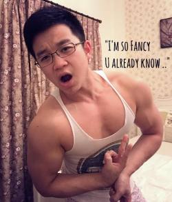 Asianhunk-Pecs-Nips-Asses:  This Boob Flirt Nerd Boy Wanna Get His Tits Squeezed