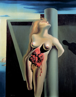 surrealistaa:  Salvador Dalí The Bleeding Roses, 1930 Oil on Canvas, 61 x 50 cm Private Collection