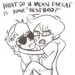 Wow goddamnit I am so noisy tonight ok I&rsquo;m going to bed I&rsquo;m so sorry here have some hiatustuck johndave #almost a week into the hiatus and everything is johndave
