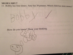 tastefullyoffensive:  This kid is going places.