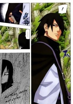 qaelios:  Here, what Sasuke really encountered during the final chapter. (Am I the only one who is worried that Orochimaru is still around ?)