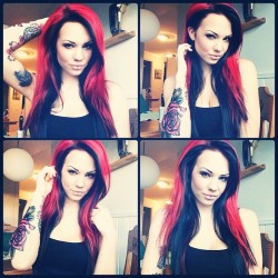starfucked:  #me #today #redhair #redhead #alternative #altgirls