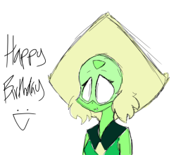 Just wanted to participate in this birthday thing- Happy birthday. Take this Peridot doodle as a present(blue-umbreon-art)lovely princess pt2, still beautiful, still want to carry her around