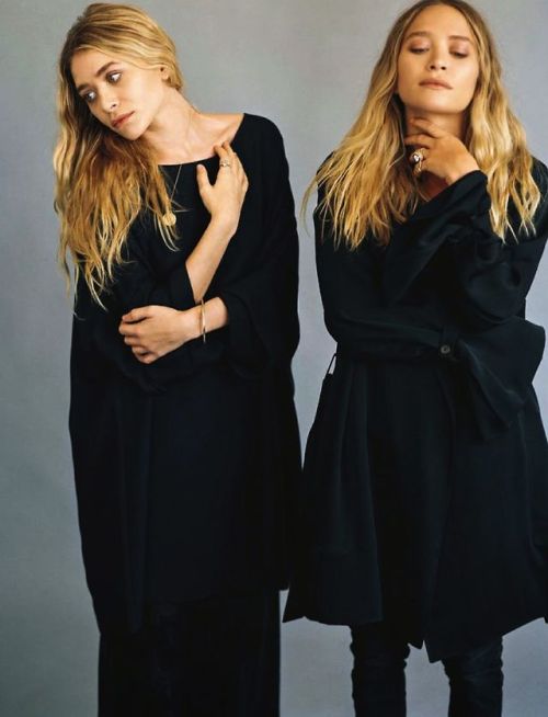 lelaid:  Ashley & Mary Kate Olsen by Bruce Weber for Vogue Germany, November 2014 