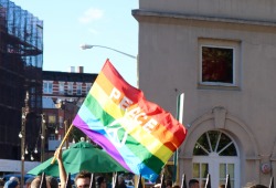 euo:  Taken at this evening vigil held at The Stonewall Inn for the Pulse Nightclub shooting 