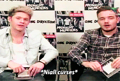  Niall curses in Spanish and Liam doesn’t understand  