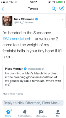mongellers: mongellers: ur welcome 2 come feel the weight of my feminist balls in your tiny hand update 