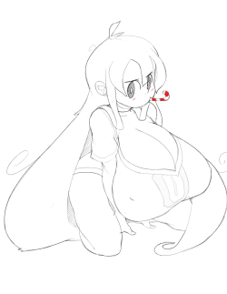 theycallhimcake:  maiz-ken:  in a cassie drawin mood tonight  GRUMPY CANDY CANE CASSIE IS THE BEST HNNNGH THANK YOU