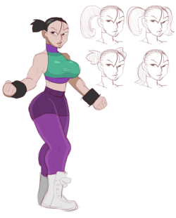 Also I finally worked out a character design