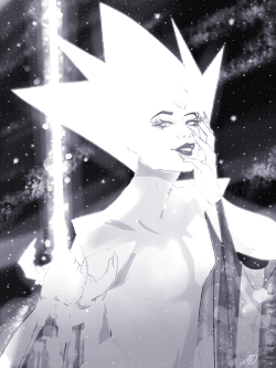Hello Starlight~she fit right into my love for glowy shit I HAD to draw her
