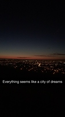 struongyo:  City Of Dreams - Alesso &