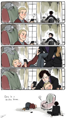 based on this post from this wonderful blog, texts from john and sherlock this is a gift for h3rring from makokitten :))) thanks for all the amazing work you do, guys! happy holidays!!