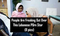 Bravicamastna:  People Are Freaking Out Over This Lebanese P0Rn Star  &Amp;Ldquo;Doesn&Amp;Rsquo;T