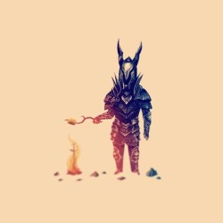 xombiedirge:  Black Knight by Olly Moss / Tumblr / Store