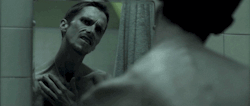 thefilmfatale:  The producers of The Machinist claim that Christian Bale dropped from about 173 pounds in weight down to about 110 pounds to make this film. They also claim that Bale actually wanted to drop down to 100 pounds, but that they would not