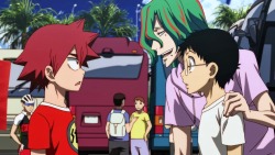 werebike:  werebike:  this looks like onoda &amp; naruko are elementry school friends and onoda invited naruko over for sleepover but when naruko gets there he mets with onodas mom ‘oh so you are this naruko-kun sakamichi has talked about’ makishima