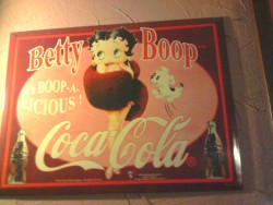 Betty Boop coca-cola