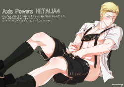 barapadisereturns:  Character: Germany. Anime: Hetalia axis power. 