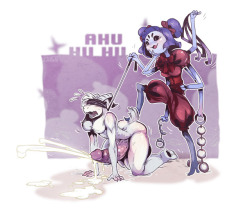 pwcsponson:   I fixed Muffet’s arm, and by fix I mean I drew in her sixth arm which was missing entirely. It’s also now in color! Wow! Characters are 18  