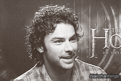 iheartbilson-deactivated2020060:  Aidan Turner being adorable during interviews. 