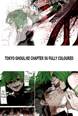 Tokyo Ghoul:RE 56 Fully Coloured, by me :D&gt;&gt;&gt; http://imgur.com/a/59Tq2 &lt;&lt;&lt;enjoy, cya next week