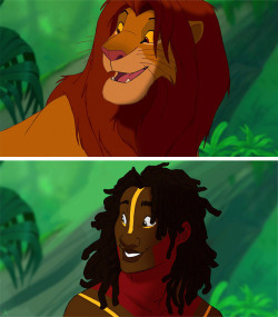 stacnikyepdatsmeblr:  all-i-want-is-everythin-g:  disney animal characters as humans by   Pugletto    This made me a lot happier than it should have i believe.           