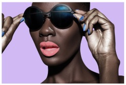 shadesofblackness:  Destiny Owusu for Lip Bar Photography by Bre'ann White