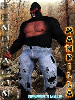  Manrilla is a complete sci-fi/fantasy character for Genesis 3 Male, with  an unique single morph and textures (body and genitals), optimized for  Iray render engine.  Ready for Daz Studio 4.8 and up! Manrilla - Genesis 3 Male  http://renderoti.ca/Manrill