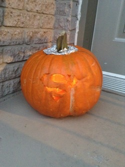 One side of my pumpkin :)