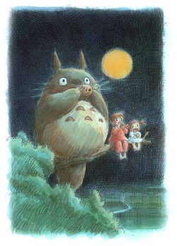 spaceshiprocket:  My Neighbour Totoro by