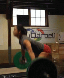 Crossfitters:  Jackie Perez: More Fubarbell Action From Today, No Hook Grip No