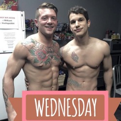 SEBASTIAN KROSS &amp; PIERRE FITCH - CLICK THIS TEXT to see the NSFW original.  More men here: https://www.pinterest.com/jimocelot/hotmen-adult-video-guys/