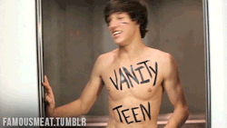 famousmeat:Vine star Cameron Dallas shirtless for Vanity Teen