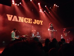 Vance Joy at The London Music Hall, November 4th, 2014.   Incredible artist, especially live.