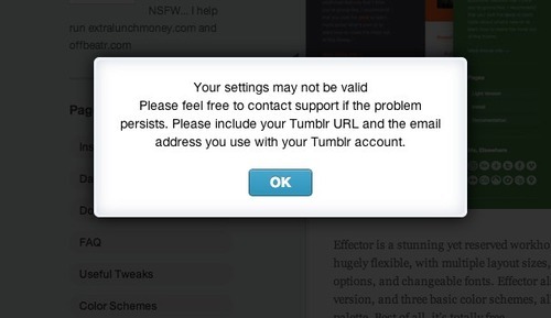 Tumblr Censors Links to Adult Websites
