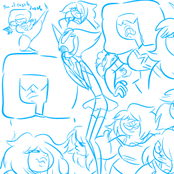 kitpocket:  filled a big canvas with su drawings on the shuttle home (I’m on spring break now WHOO), figured it’d be easier to see if I broke it down 