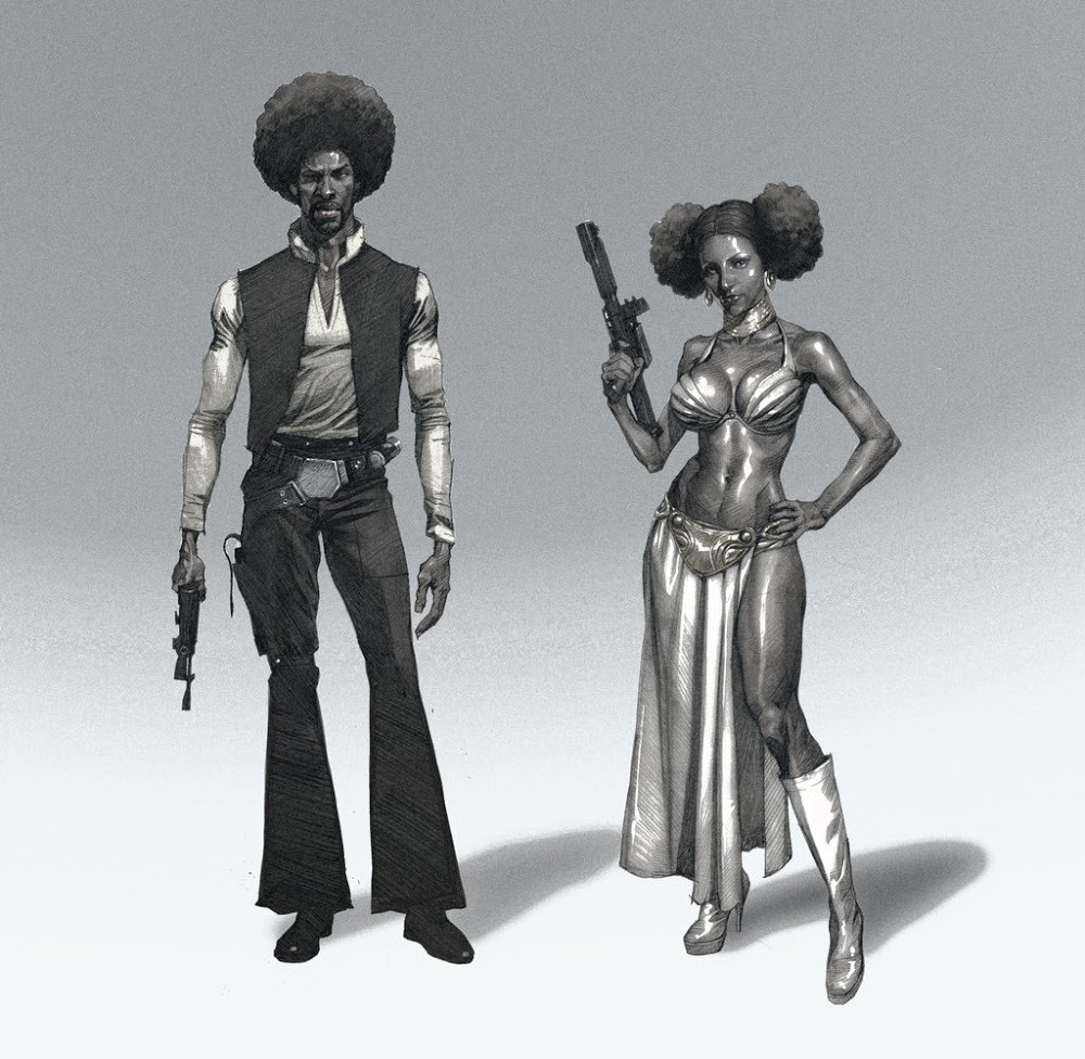son-of-dathomir:      DON’T MESS WITH BADASS AFRO SOLO &amp; PRINCESS JACKIE