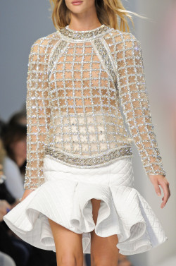 whore-for-couture:  the-alternatist:  Balmain | Spring 2014  Haute Couture blog :) 