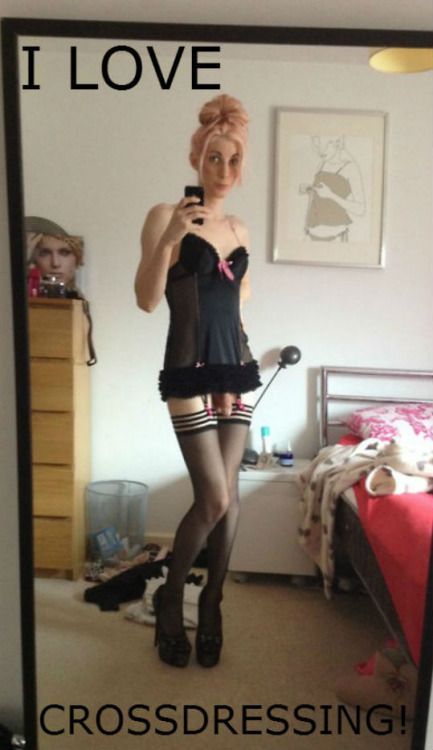crossdress-sissy:#crossdressing #sexy #heels