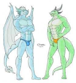 “Briefs are totally out of style, thongs are where it’s at.”“No, thongs are so skimpy, briefs are the best”“Well your bikini briefs are pretty small~”“Your thong is smaller.”“And sexier~”So which do you prefer on a man? Briefs of