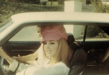 takingcare-of-business:  Glamorous car candids of Priscilla Presley, c. 1960s 