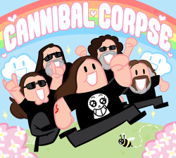 It’s been awhile since I’ve made something for the fun of it, and I’ve also been listening to some Cannibal Corpse lately&hellip;