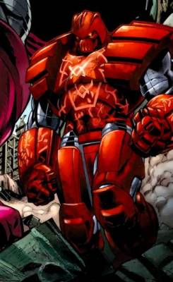 serpentyne:  Crimson Dynamo armor infused with Dire Wraith tech!