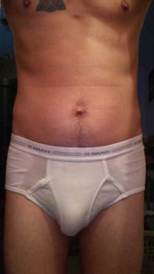 wetbriefs89:Soaked my tighty whities for the second time since waking up in the last hour or so.