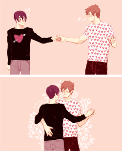 elvishness:happy (early) valentine’s day friends!! here’s some silly dancing boyfriends ♡