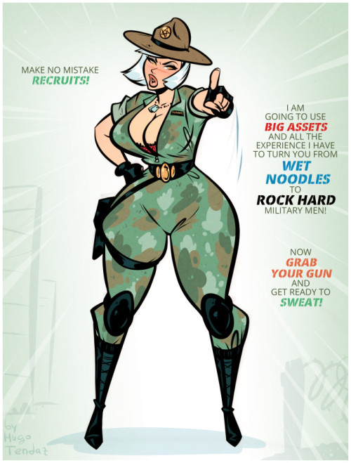 Sunny - Thrill Sergeant - Cartoon PinUp Commission    Yes, Thrill Sergeant!   :)Commission of Sunny from The Party, comic made by https://twitter.com/Yosemite_Slam&mdash;&mdash;&mdash;&mdash;&mdash;&mdash;If you want to support me and my art check out