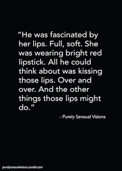 sensuous-darkness:  Thooose lips…
