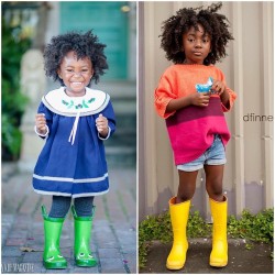 eatprayfashion:  christinsblog:  This is surreal. Photo on the left: age 2. Shot by me. Photo on the right: age 4. Shot by @dfinneyphoto  She’s so beautiful
