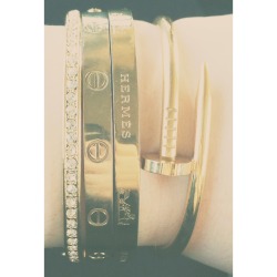 today&rsquo;s arm candy Givenchy Cartier  Hermes gracestewartxo.tumblr.com