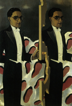 René Magritte     Portrait of Paul Nougé      1927